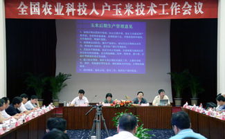 全國農業科技人員要全力做好秋糧科技服務工作