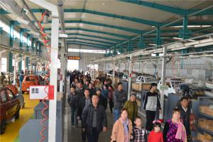 濱州陽(yáng)信 工廠看車團(tuán) 為時(shí)風(fēng)制造點(diǎn)贊